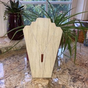 Handmade copper layered necklace!